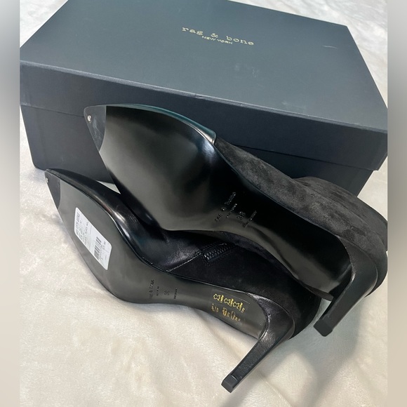 NIB: RAG & BONE Beha Boot/Ankle
Booties, Black, 3" Heel, Size 38.5 / 8.5 US - Picture 9 of 14